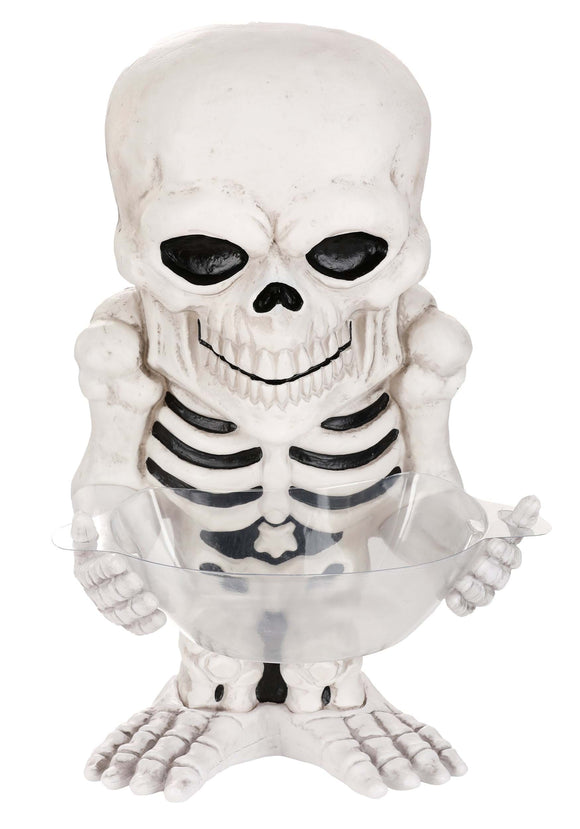 Skeleton-themed Candy Bowl Holder