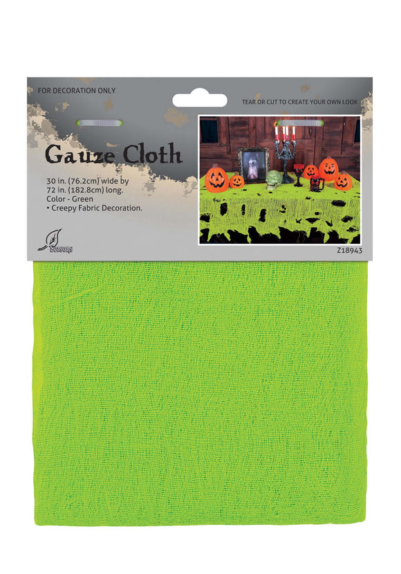 Slime Green Gauze Decorative Fabric Cloth