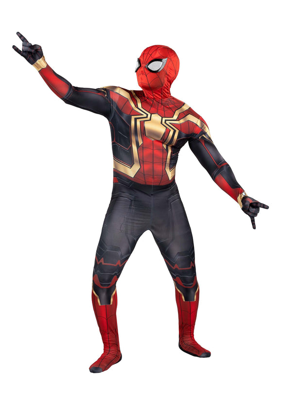 Spider-Man No Way Home Adult Spider-Man Integrated Zentai Suit Costume