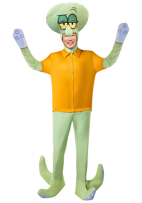 SpongeBob SquarePants Squidward Costume for Adults