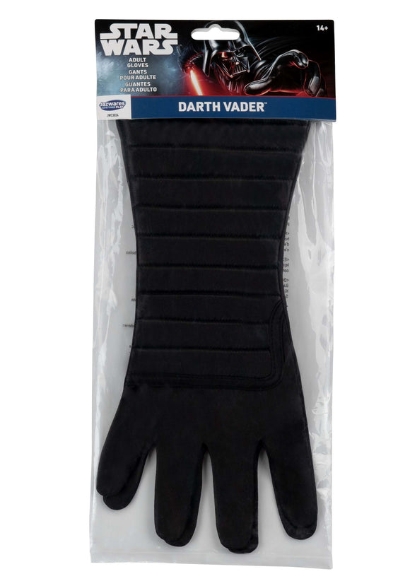 Adult Star Wars Deluxe Darth Vader Gloves | Costume Gloves