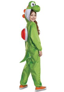 Super Mario Bros Yoshi Hooded Kid's Jumpsuit