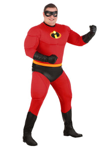 Disney The Incredibles Plus Size Deluxe Mr. Incredible Costume