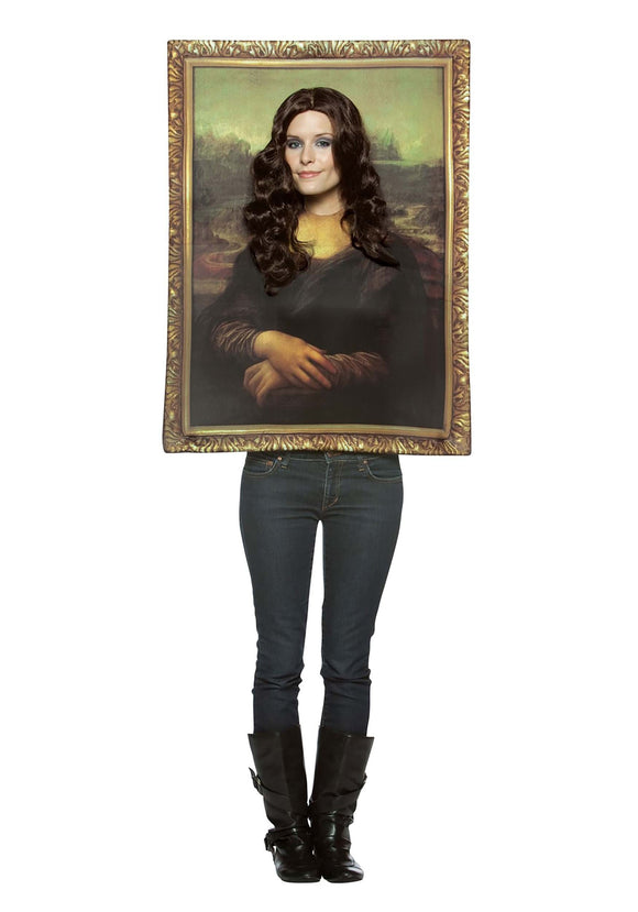 Mona Lisa Adult Portrait Costume | Historical Art Costumes