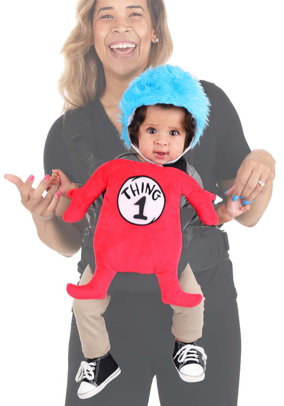 Dr. Seuss Thing 1 and Thing 2 Baby Carrier Cover