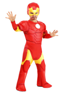 Toddler Deluxe Iron Man Costume for Boys | Superhero Costumes