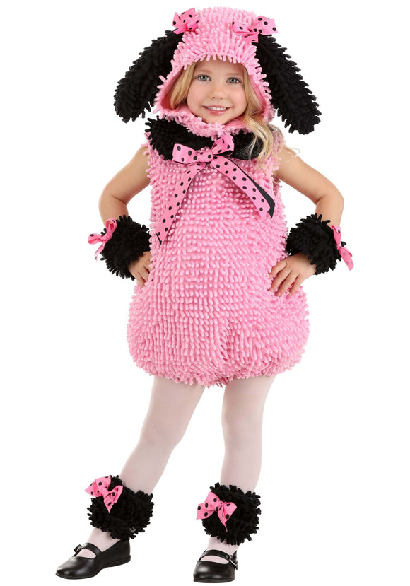 Toddler Pink Poodle Costume for Girls