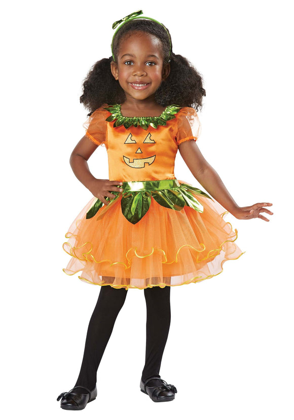 Toddler Precious Pumpkin Costume for Girls | Pumpkin Costumes