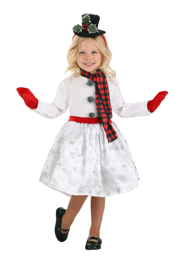 Snowgirl Costume for Toddlers