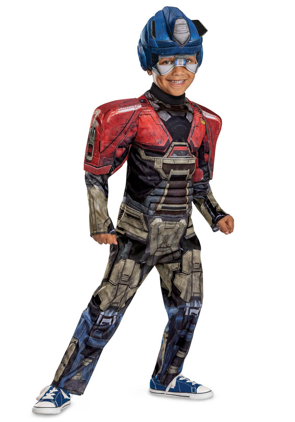 Transformers One Boy's Toddler Orion Optimus Muscle Costume | Transformers Costumes