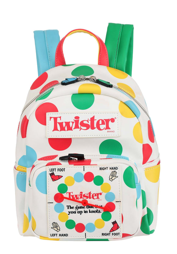 Hasbro Twister All Over Print Mini Backpack | Board Game Bags