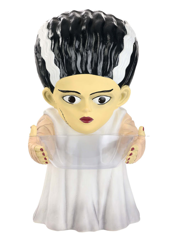Universal Monsters Bride of Frankenstein Candy Bowl Decoration | Frankenstein Accessories