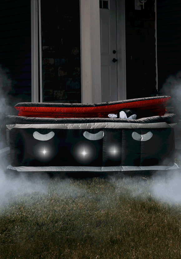 Vampire's Coffin Inflatable Light Up Decoration