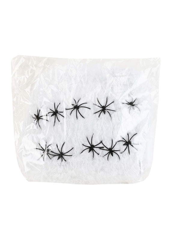 240 Gram White Spider Web Decoration