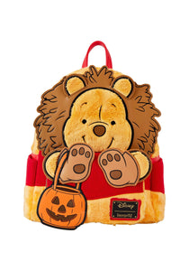 Loungefly Disney Winnie the Pooh Halloween Costume Plush Cosplay Mini Backpack | Disney Backpacks