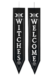 Witches Welcome Banner Set