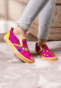 Encanto Embroidered Slip On Sneakers for Women | Disney Accessories