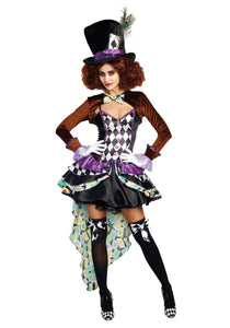 Women's Plus Size Raving Mad Costume | Mad Hatter Costumes