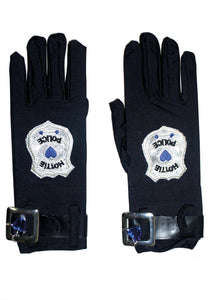 Women's Hottie Police Costume Gloves | Police Accessories