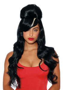Pompadour Rehab Starlet Women's Costume Wig | Celebrity Accessories