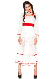 Women's Possessed Doll Dress Costume | Horror Movie Costumes