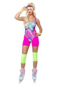 Retro Rollerblade Doll Women's Costume | Barbie Costumes