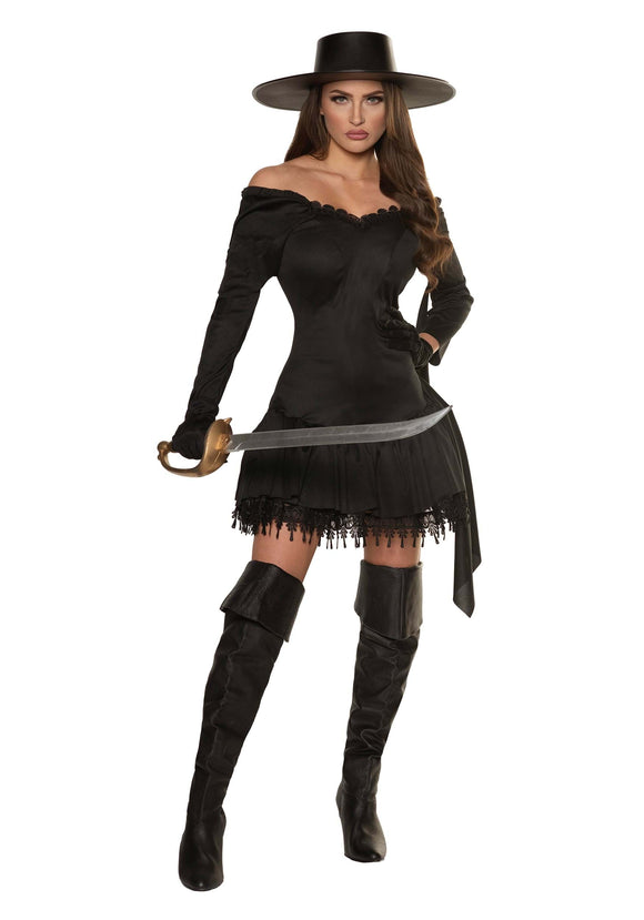 Seductive Outlaw Bandit Women's Costume | Women's Halloween Costumes