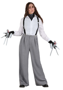 Edward Scissorhands White Shirt Costume for Women | Movie Costumes