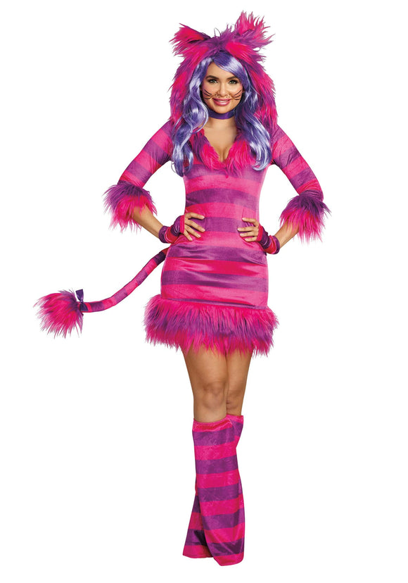 Plus Size Wonderland Magic Cat Women's Costume | Plus Size Costumes