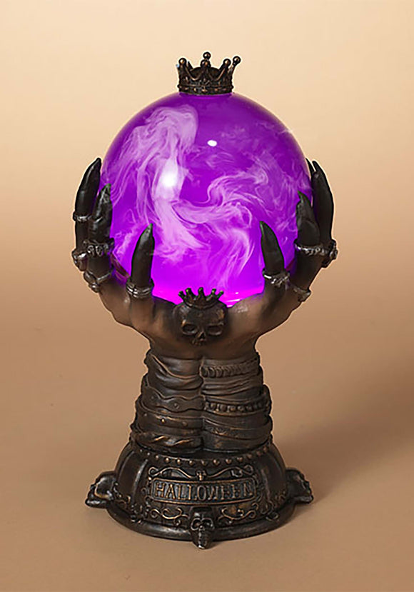 Lighted Smoky Water Globe