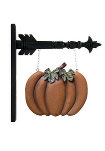 Orange 10" Pumpkin Arrow Figure