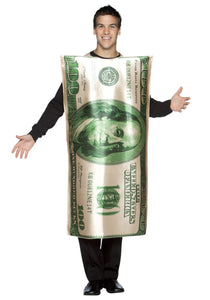 100 Dollar Bill Costume for Men