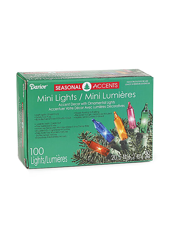 100L Multi-Color LED Indoor/Outdoor Christmas Lights Set
