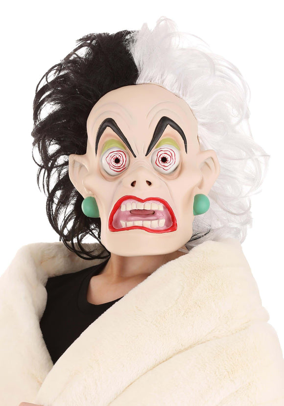 Latex 101 Dalmatians Cruella De Vil Mask