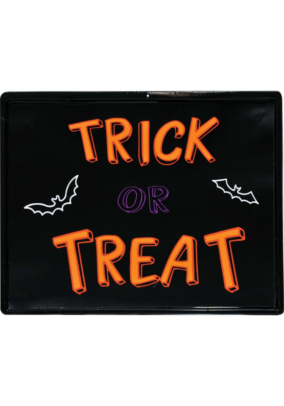 11 Inch Neon Light Trick or Treat Sign