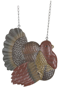 11" Resin Turkey Arrow Figure Sign