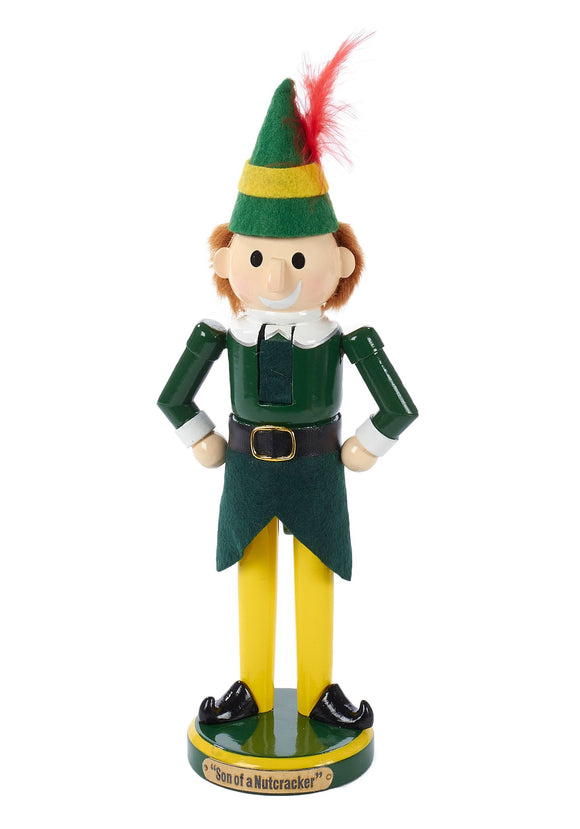 Wooden Buddy the Elf 11 Inch Nutcracker