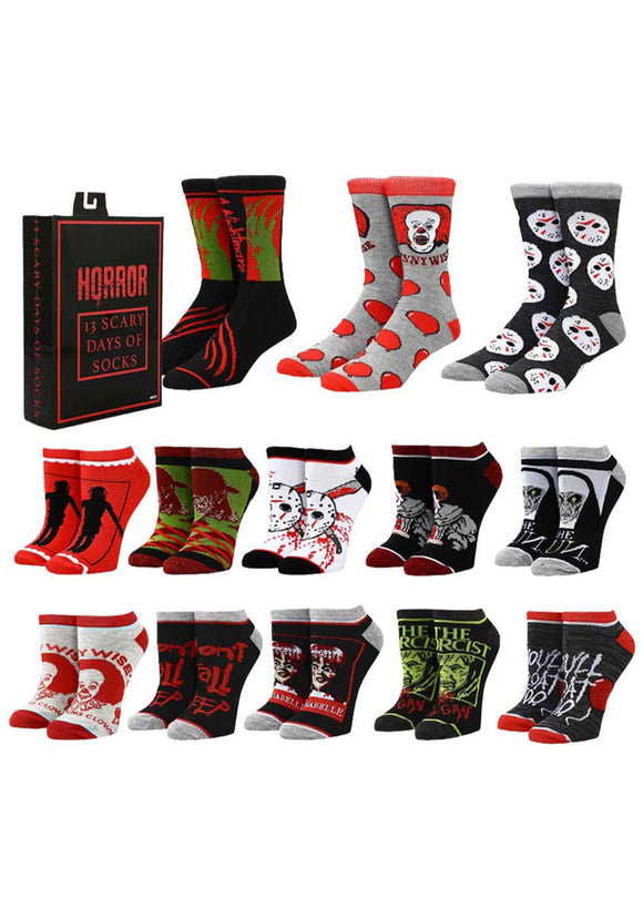 13 Days of Scary Socks Box Set