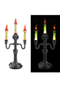 Light Up 16" Candelabra Decoration