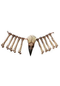 Bird Beak and Bones 15" Costume Necklace