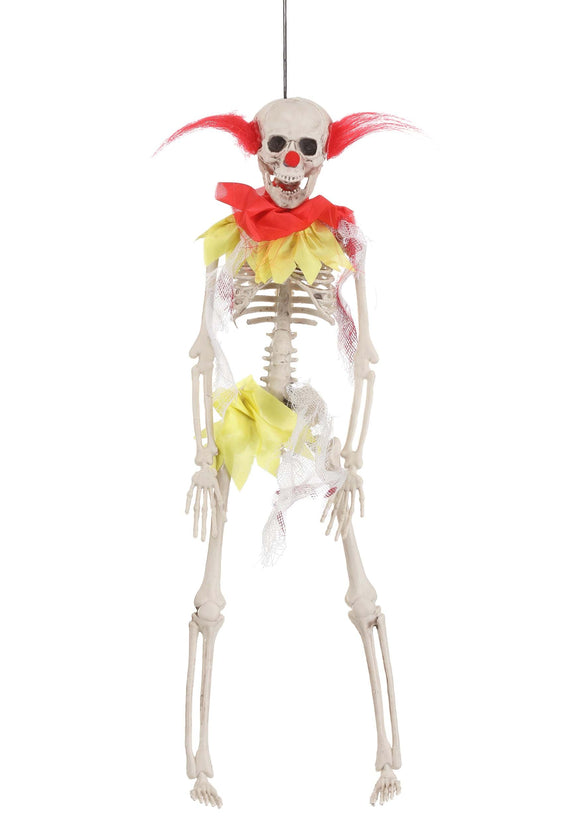 16-Inch Clown Skeleton Prop