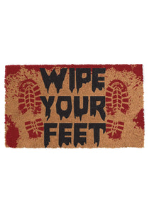 17" Bloody Halloween Doormat