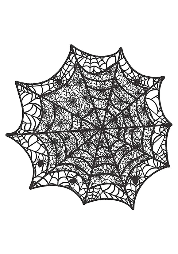 Spider Web Table Decoration