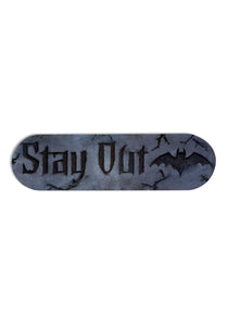 18" Stay Out Foam Sign Halloween Decoration