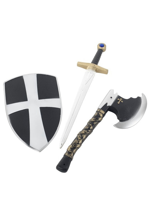 3 Piece Crusader Prop Weapon Set