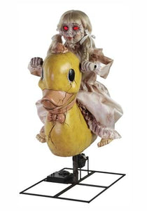 Rocking Ducky Doll Animatronic 36 Inch Prop