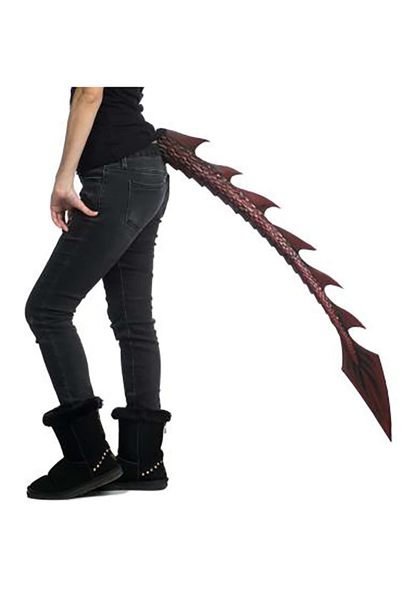 40 Inch Black Dragon Tail