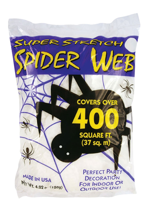 Super Stretch Spider Web - 400 Square Ft