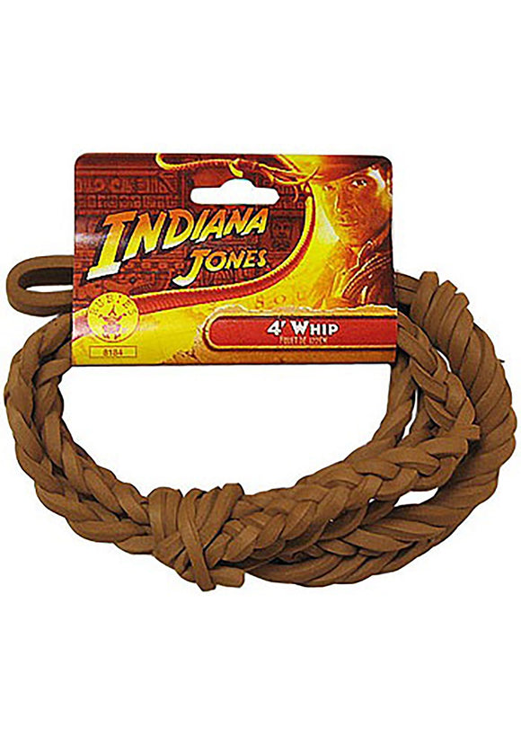 4ft Indiana Jones Whip - Indiana Jones Whip Indy
