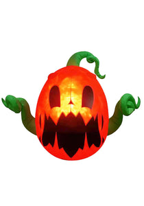 4FT Tall Inflatable Fire Animation Pumpkin Monster